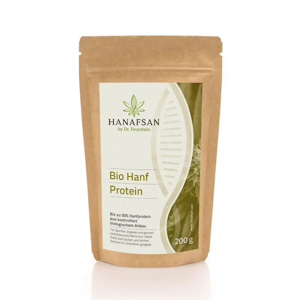 Proteine organice de canepa 50% - 200g bogate in aminoacizi esentiali