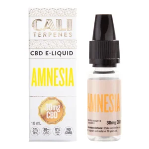 Amnesia CBD E-Liquid - Cali Terpenes, lichid cu aroma citrica si CBD fara THC