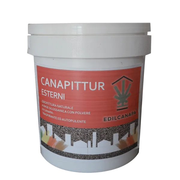 Vopsea naturala CANAPITTUR pentru pereti interiori si exteriori