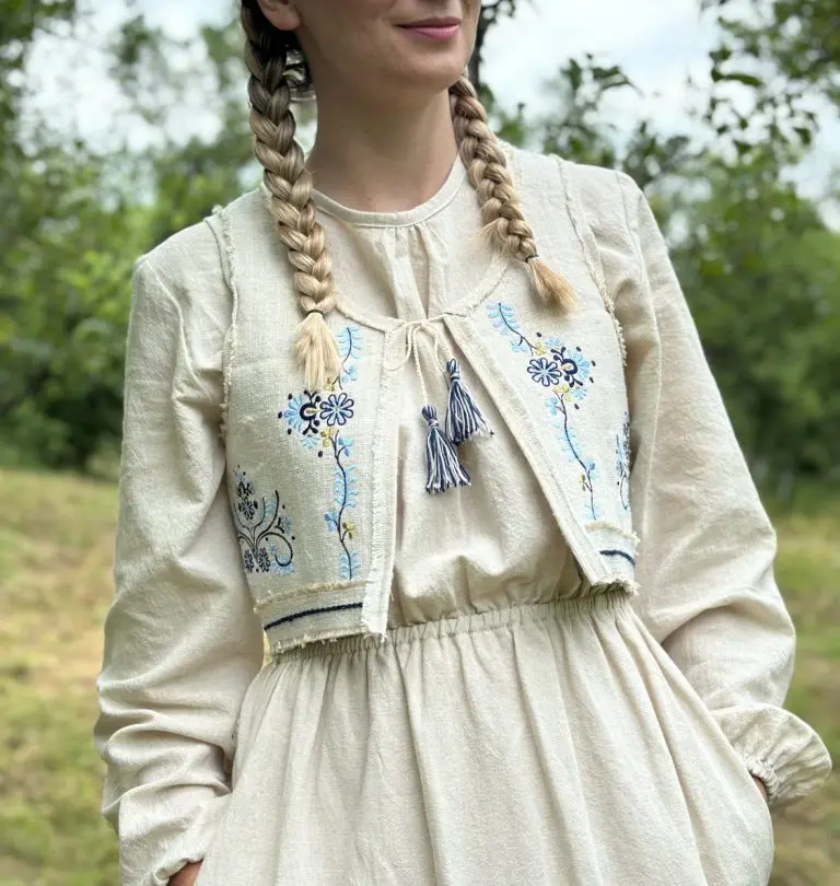 Vesta din Cânepă APRIL - CanepArt | Meșteșug Tradițional și Eleganță Modernă - imagine 5