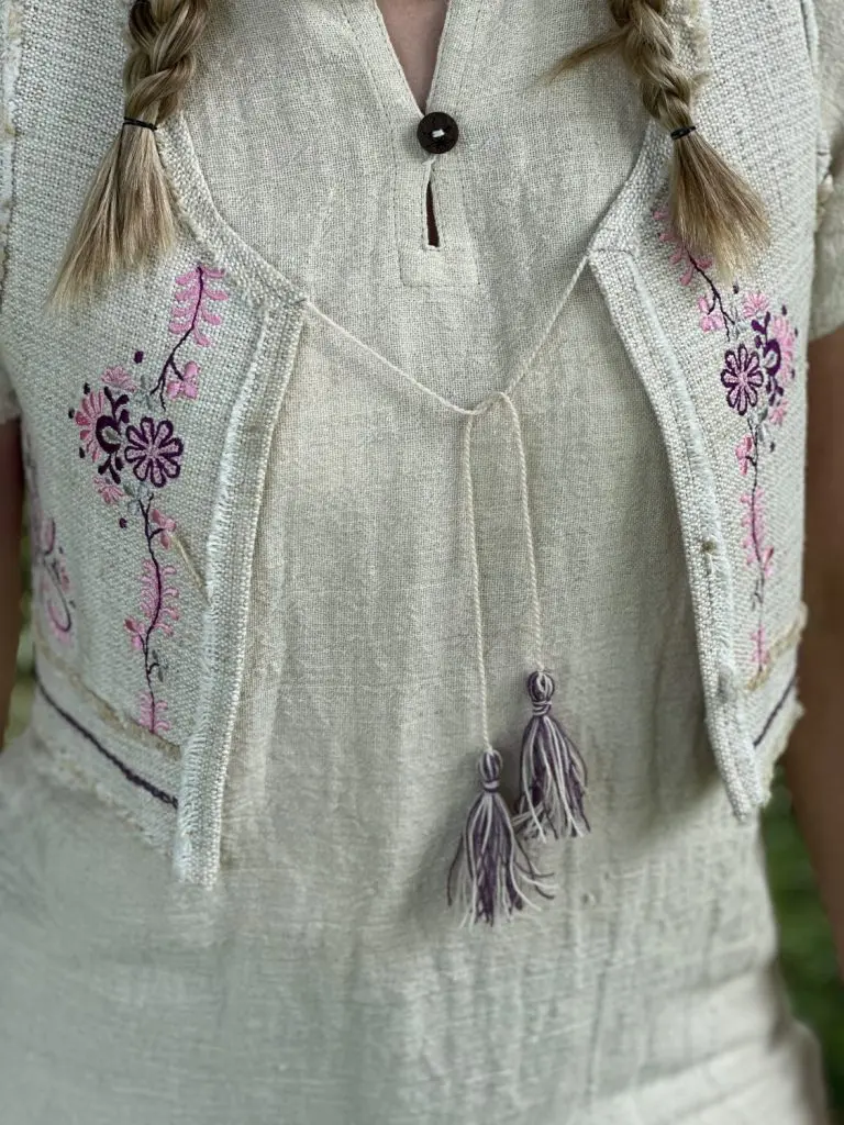 Vesta din Cânepă APRIL - CanepArt | Meșteșug Tradițional și Eleganță Modernă - imagine 6