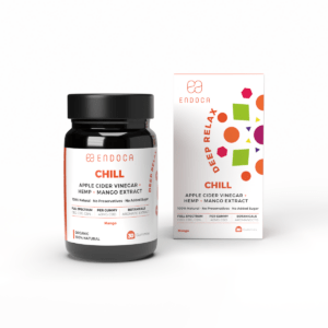 Jeleuri CBD Chill 1200mg Mango Endoca - Canepa Shop România