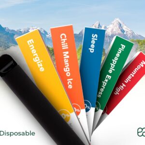 Vaporizator Pen CBD 10% ENDOCA disponibil in 5 arome
